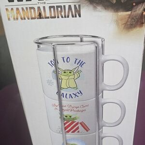 Star Wars Mandalorian Stackable Mugs